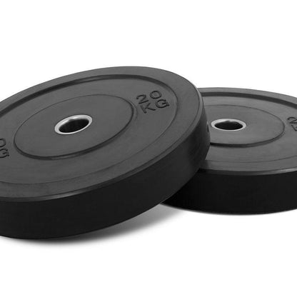 Blackout Olympic Rubber Bumper Plates