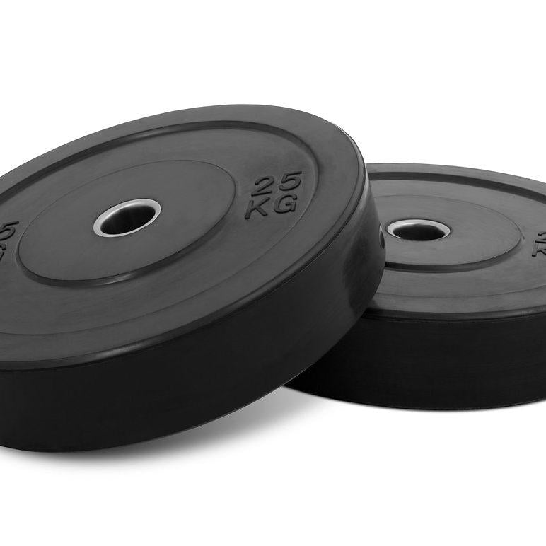 Blackout Olympic Rubber Bumper Plates