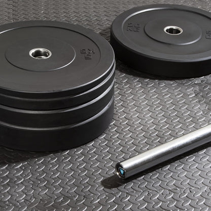 Blackout Olympic Rubber Bumper Plates