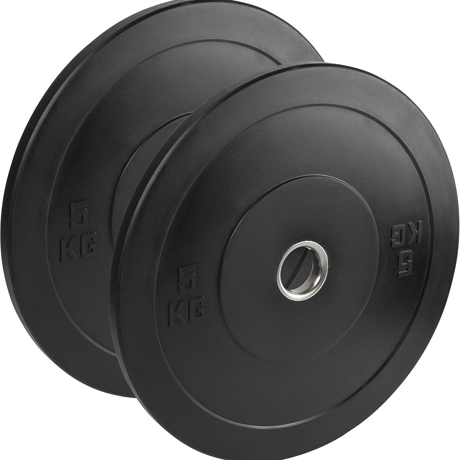 Blackout Olympic Rubber Bumper Plates
