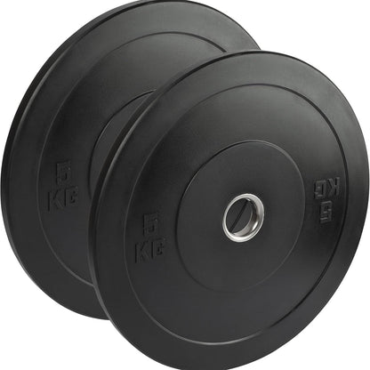 Blackout Olympic Rubber Bumper Plates