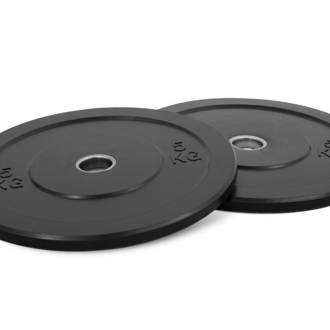 Blackout Olympic Rubber Bumper Plates