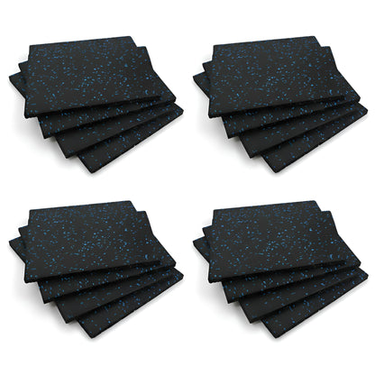 Blue Flek 1m x 1m 20mm Floor Mats