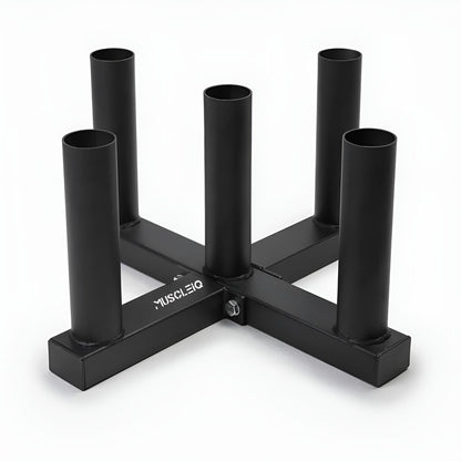 Commercial Barbell Holder 5 Bar Floor Stand