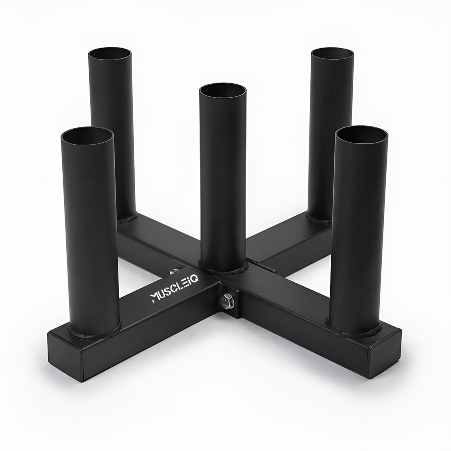 Commercial Barbell Holder 5 Bar Floor Stand