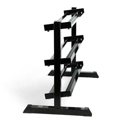 Dumbbells Full 12 Set of Hex Dumbbells & Rack 1.4m