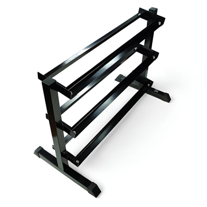 Dumbbells Full 12 Set of Hex Dumbbells & Rack 1.4m