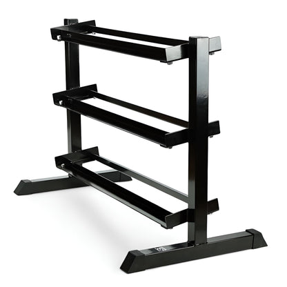 Dumbbells Full 12 Set of Hex Dumbbells & Rack 1.4m