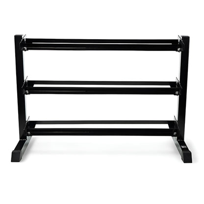 Dumbbells Full 12 Set of Hex Dumbbells & Rack 1.4m