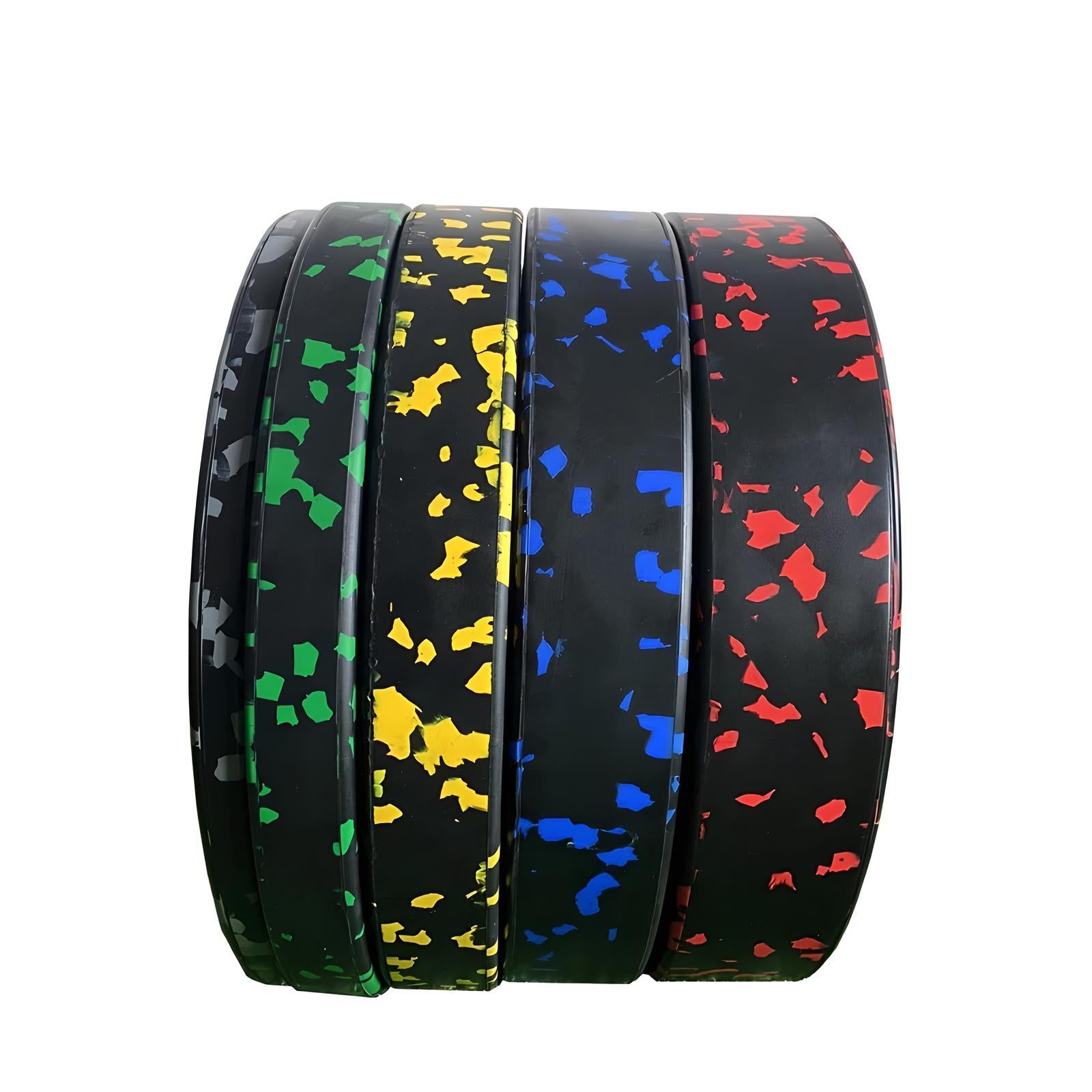 Fleck Olympic Rubber Bumper Plates