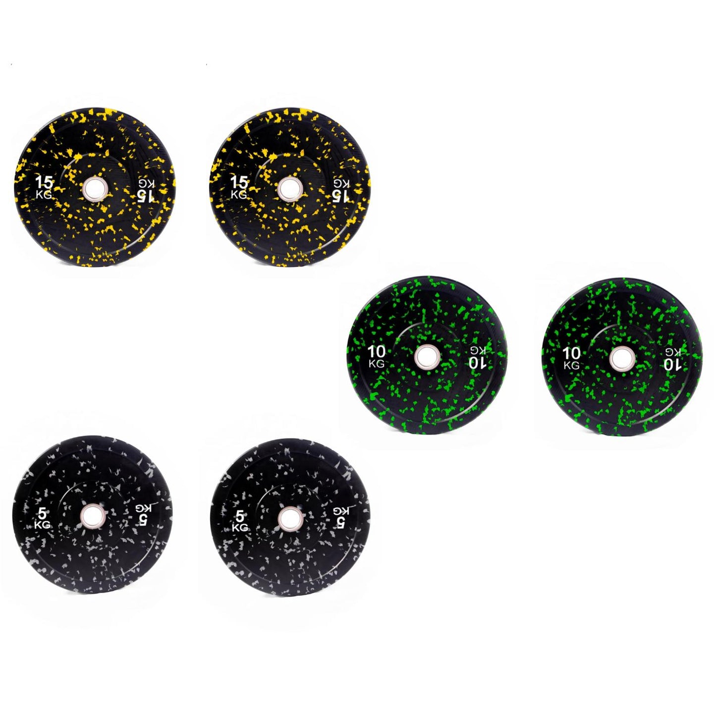 Fleck Olympic Rubber Bumper Plates