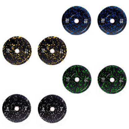 Fleck Olympic Rubber Bumper Plates