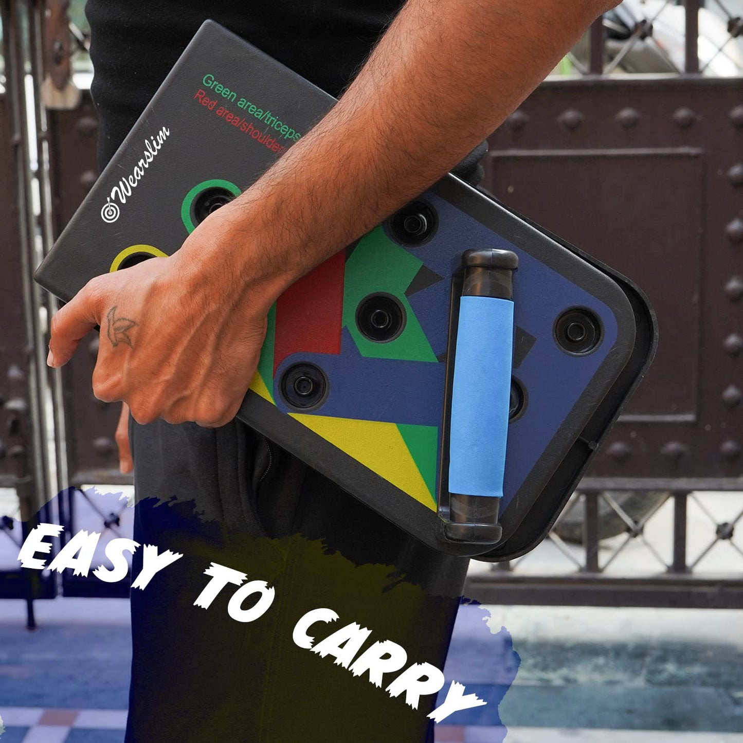 Foldable Pushup Board