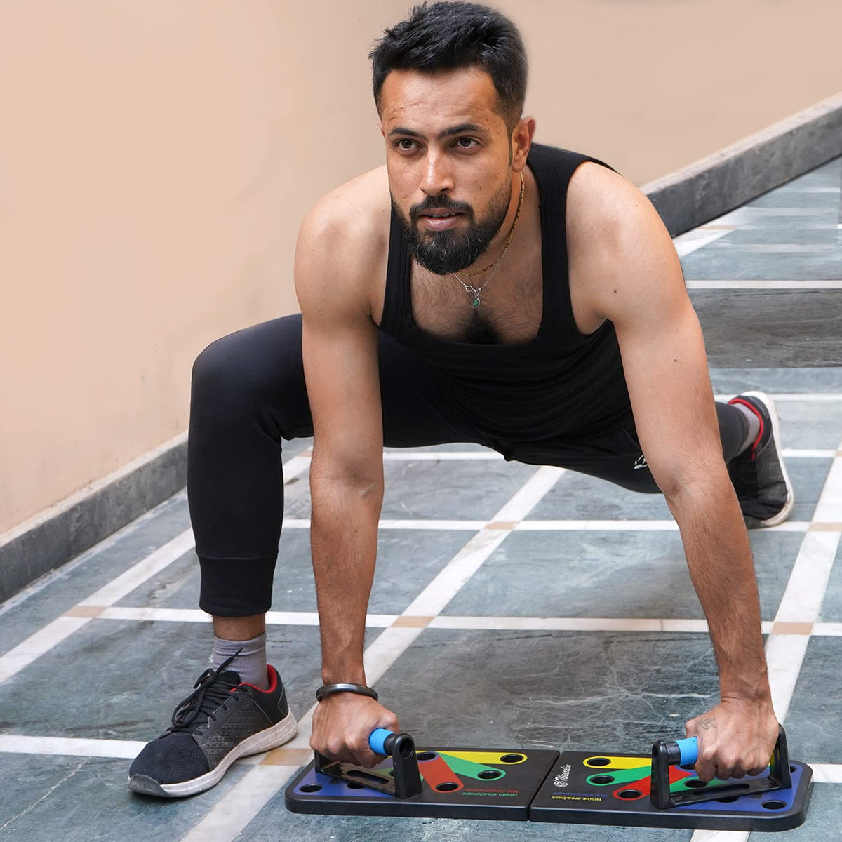 Foldable Pushup Board