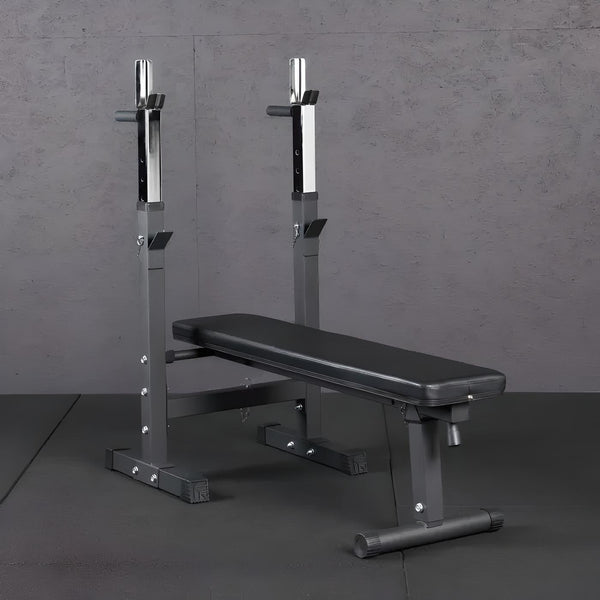Folding Weight Bench with Dip Station