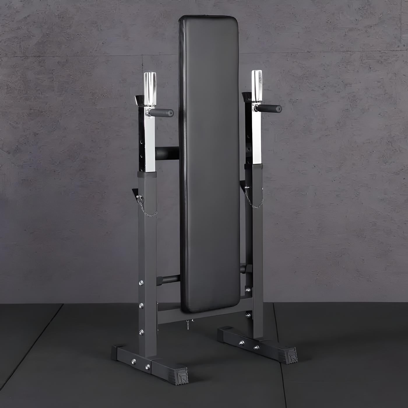 Folding Weight Bench with Dip Station