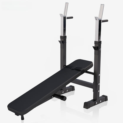 Folding Weight Bench with Dip Station