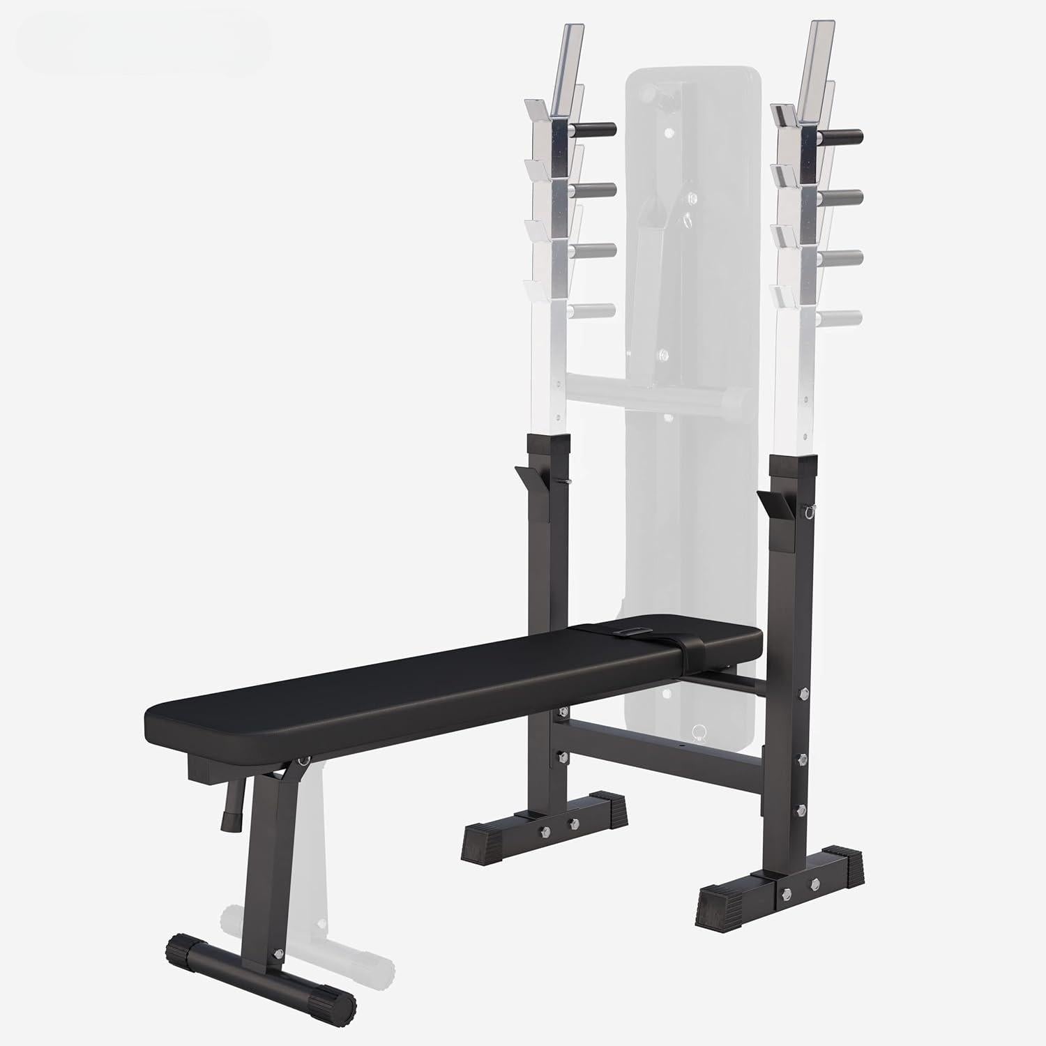 Folding Weight Bench with Dip Station