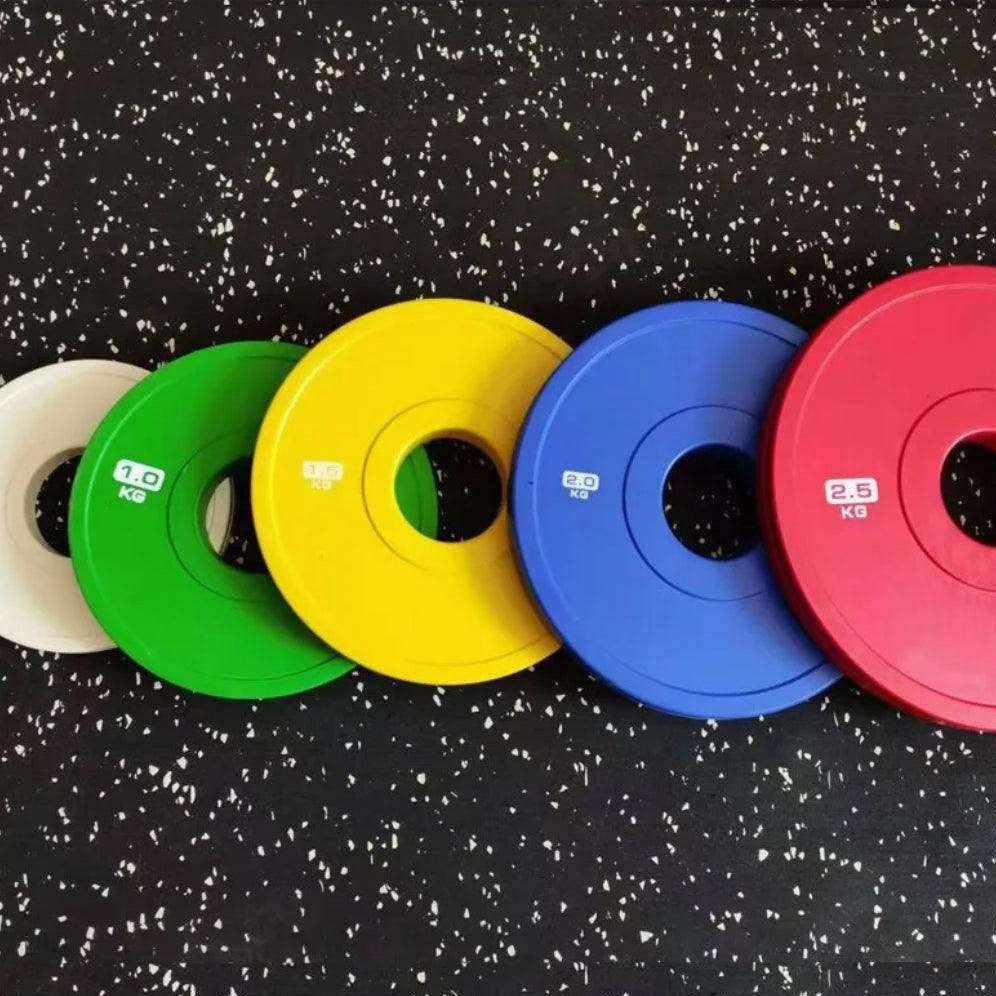 Fractional Competition Weight Plates