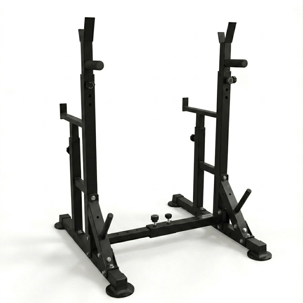Squat Rack with Spotters
