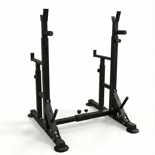 Squat Rack with Spotters