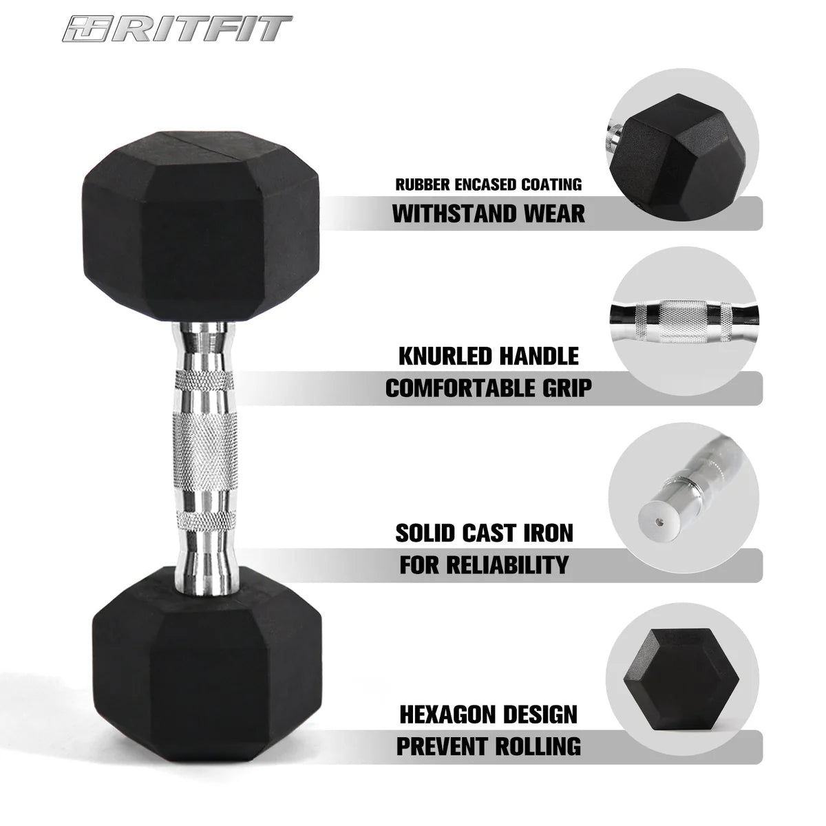 Hex Dumbbell Pairs