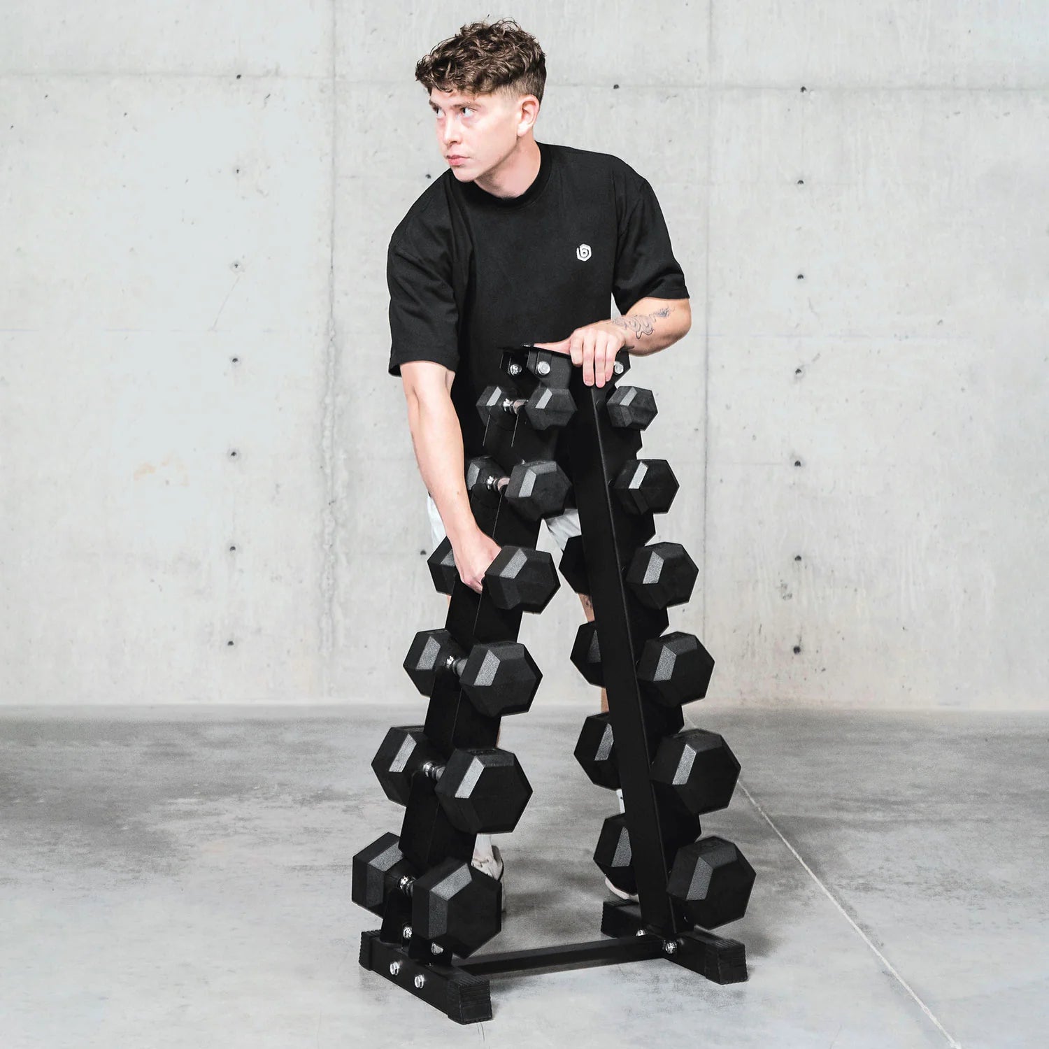 5 & 6 Tier Hex Dumbbell Tree Stand