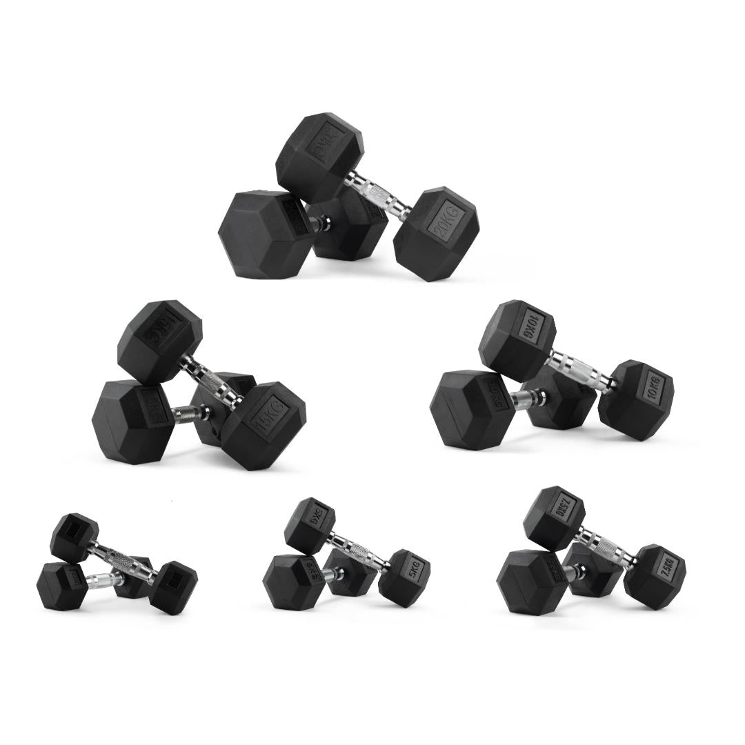 Hex Dumbbell Pairs