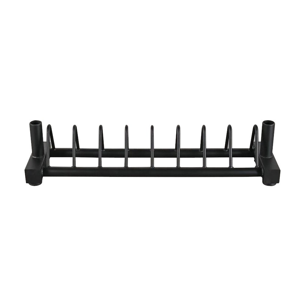 Horizontal Plate Rack & Barbell Stand