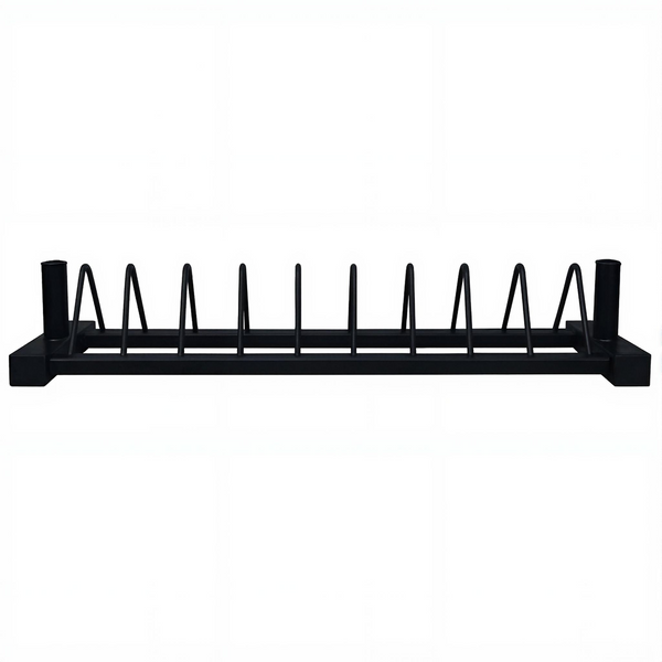 Horizontal Plate Rack & Barbell Stand
