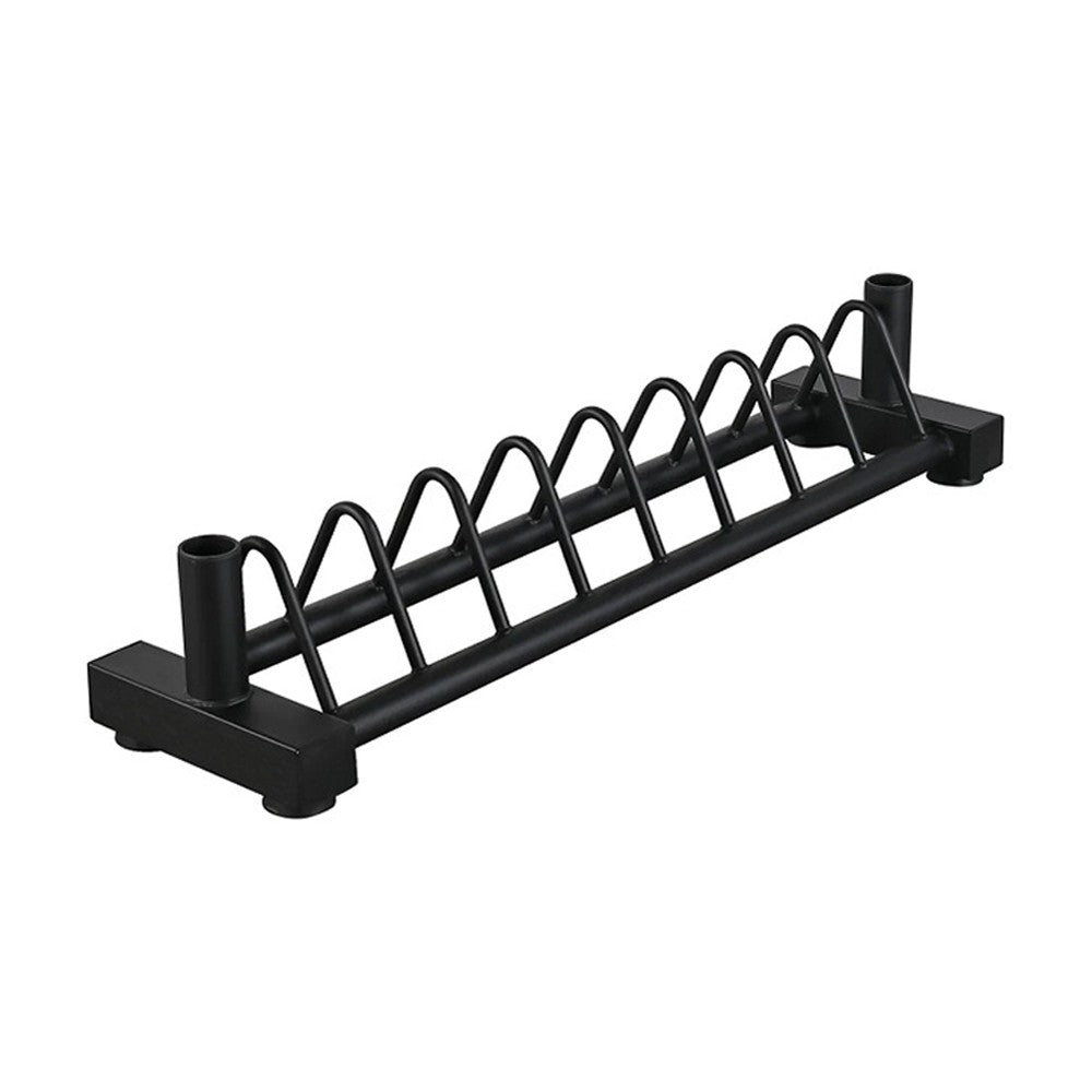Horizontal Plate Rack & Barbell Stand