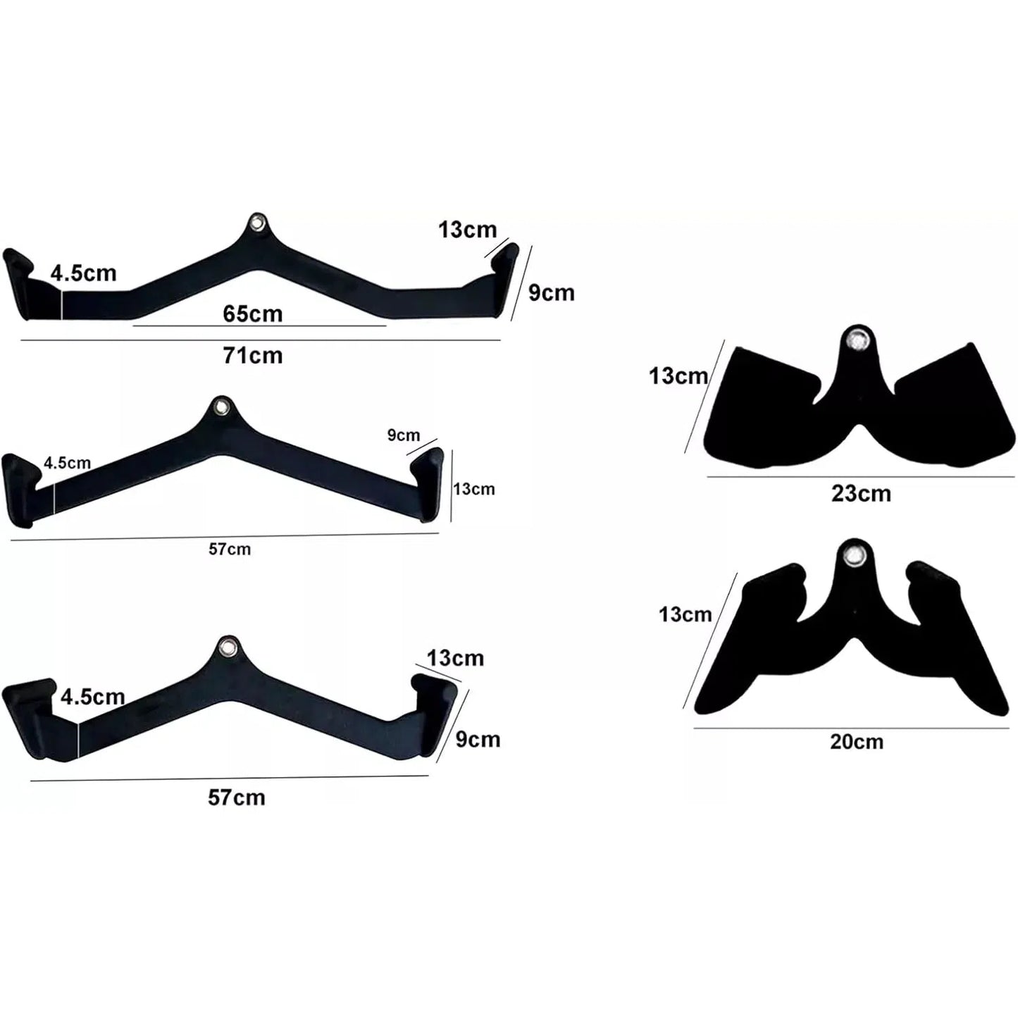 Lat Pulldown Handles 5 Set