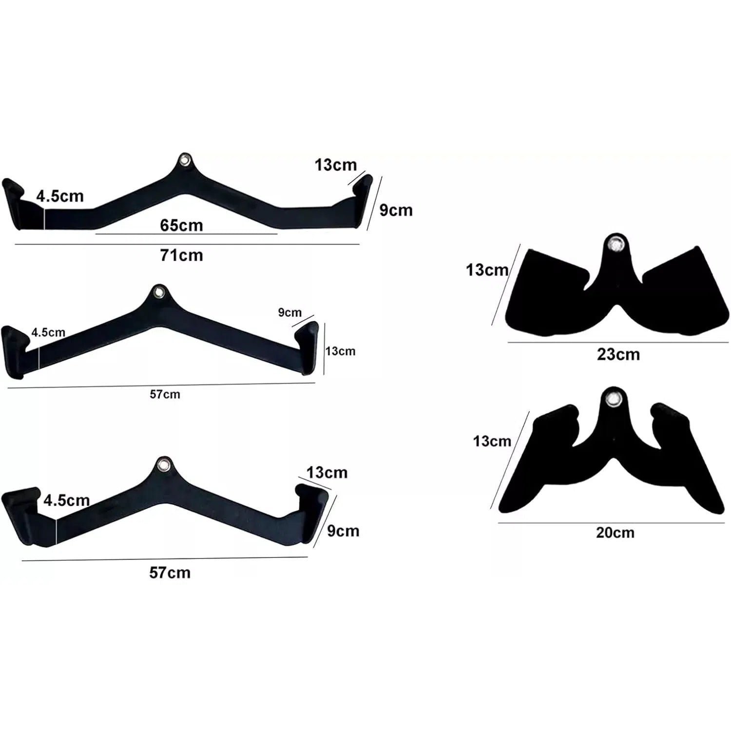 Lat Pulldown Handles 5 Set