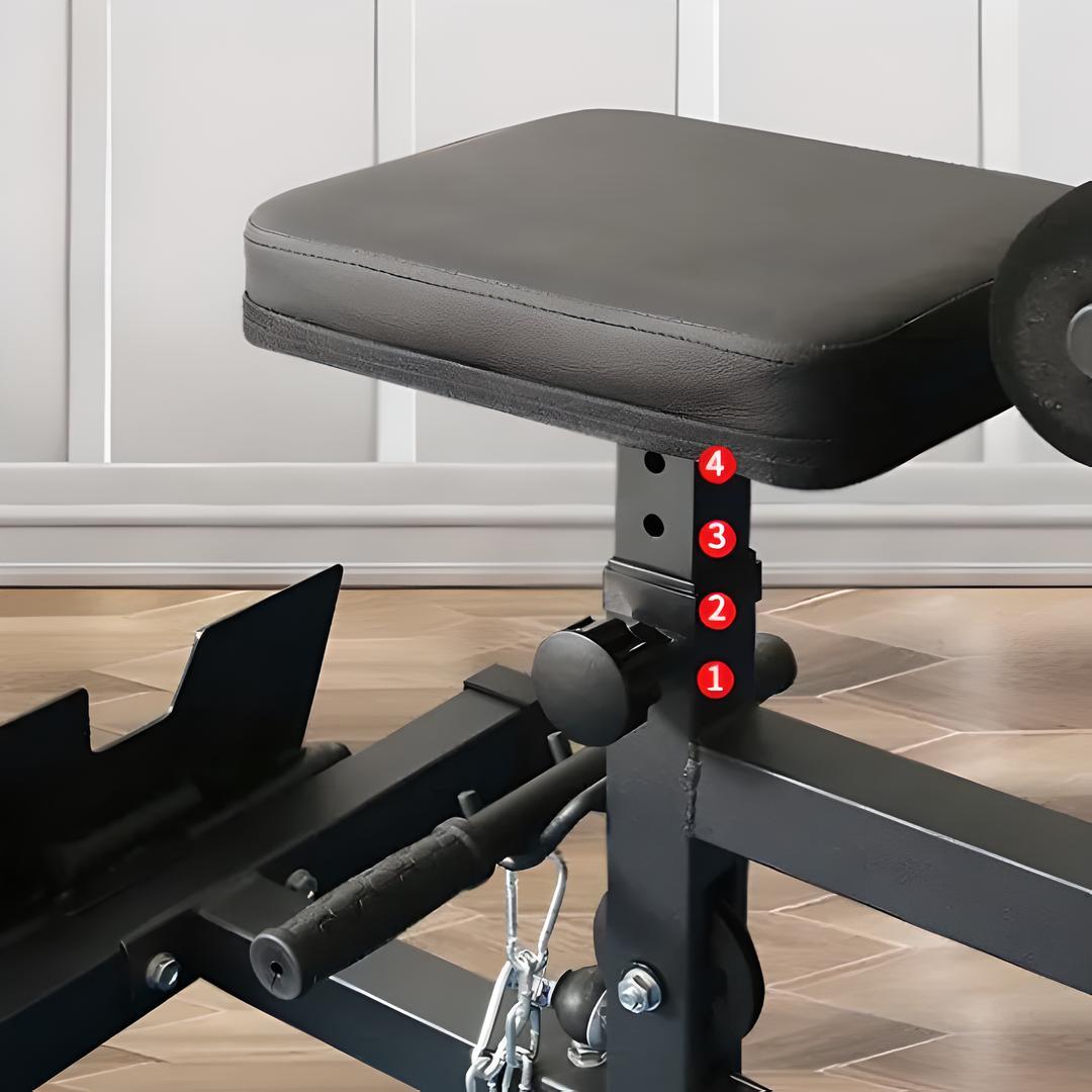 Lat Pulldown with Seat Cable Machine