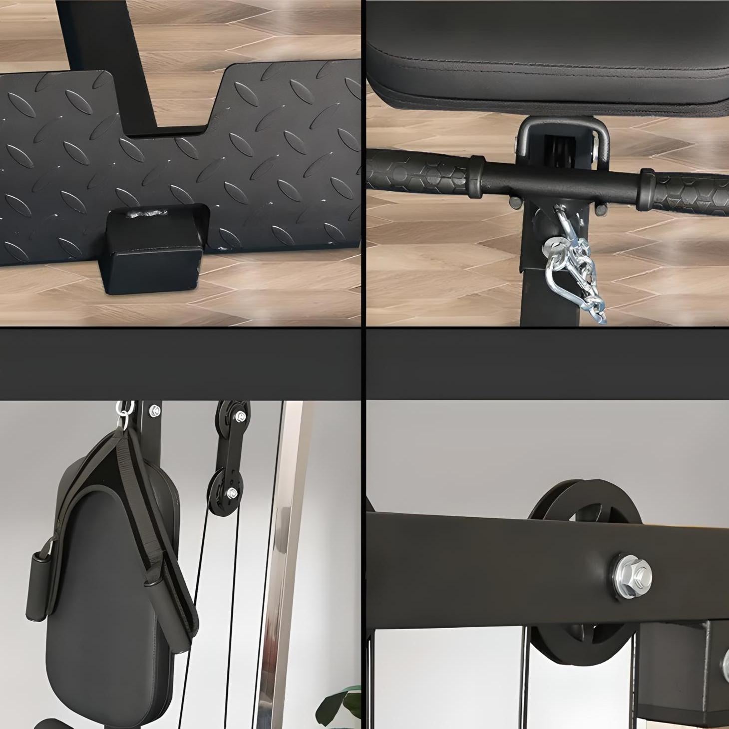 Lat Pulldown with Seat Cable Machine