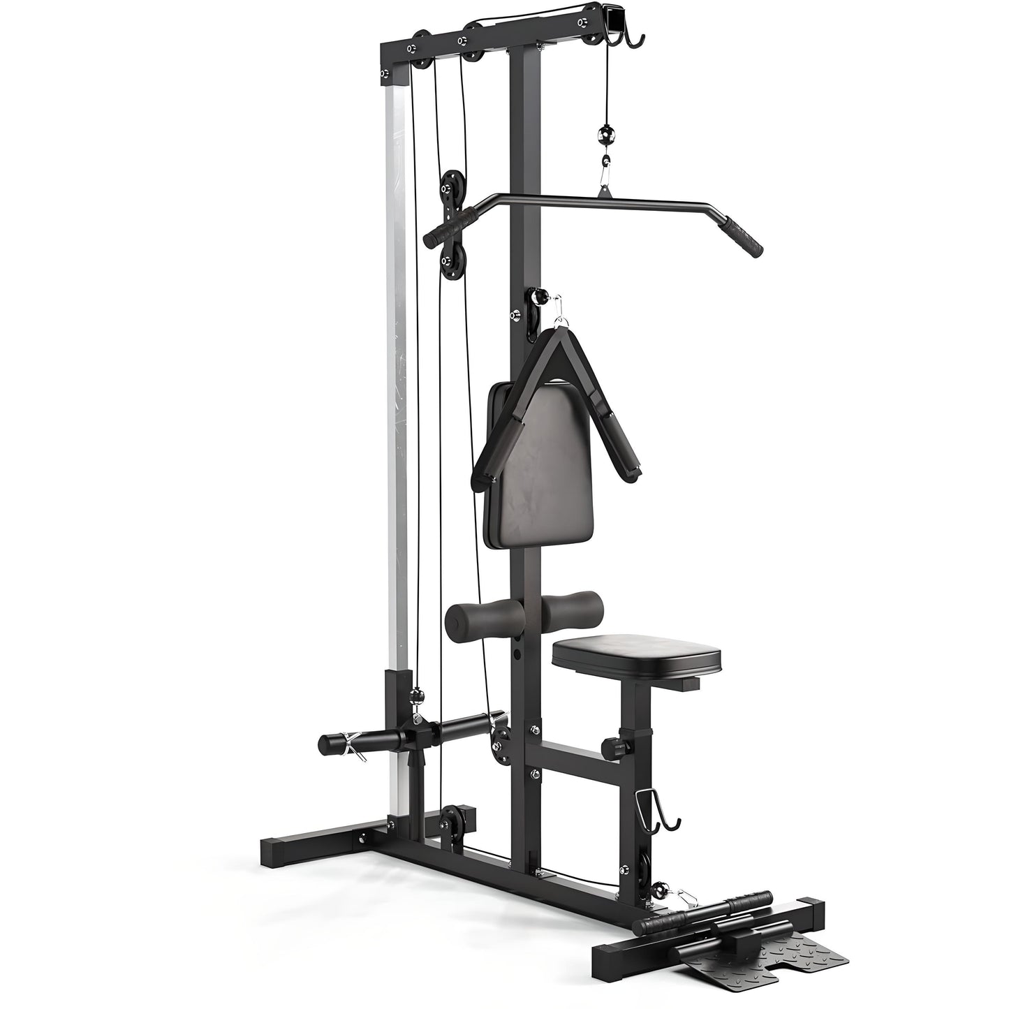 Lat Pulldown with Seat Cable Machine