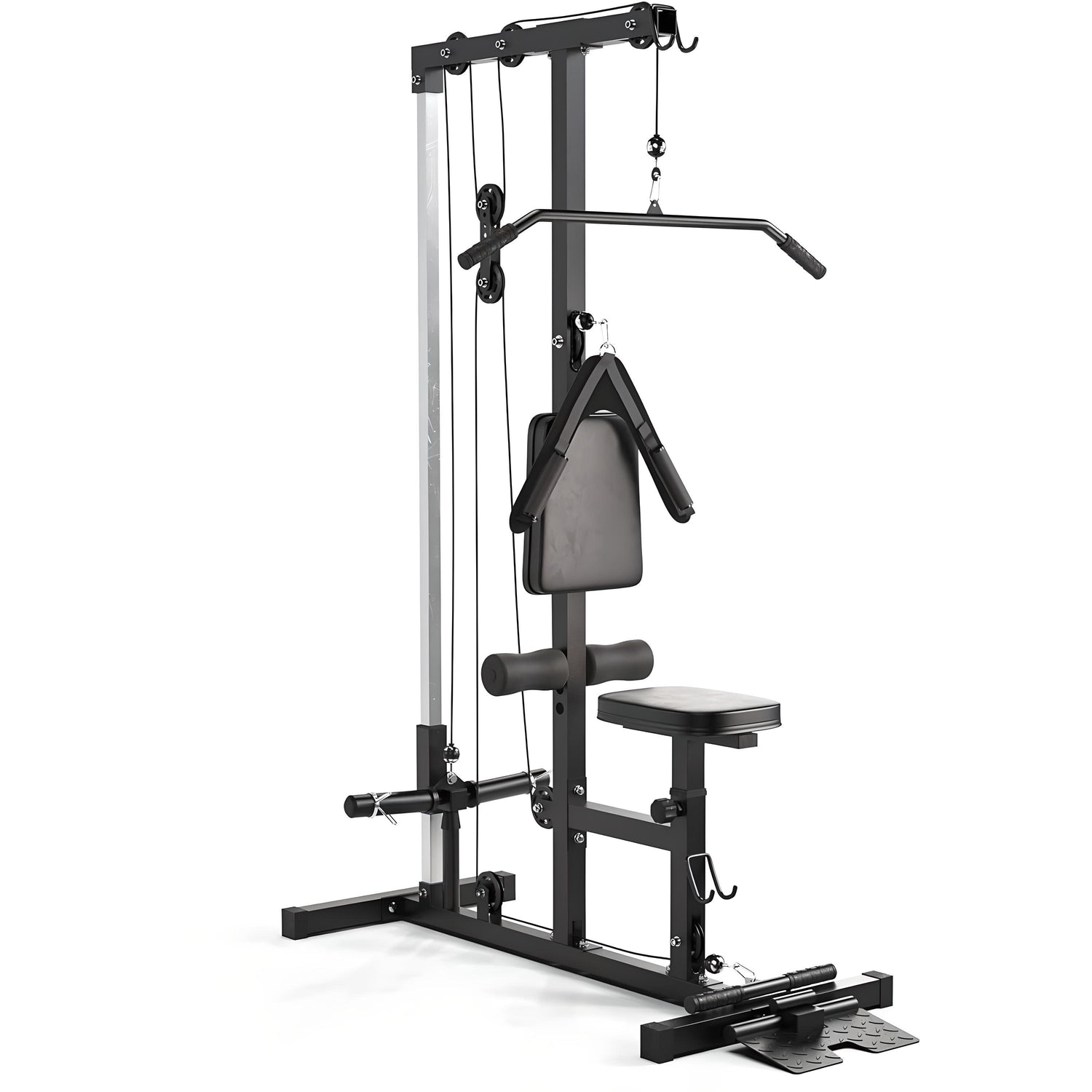 Lat Pulldown with Seat Cable Machine