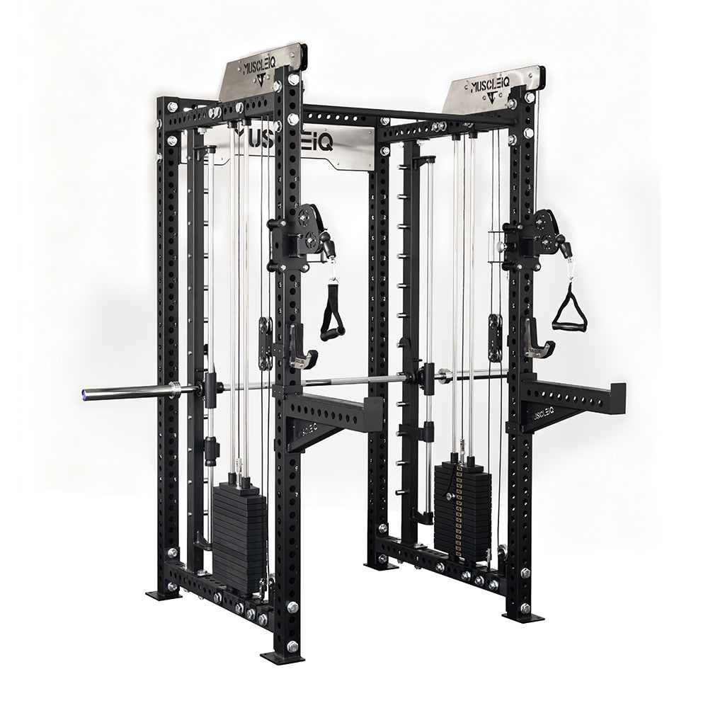 Multi Functional Power Rack with Smith Machine – Muscle IQ