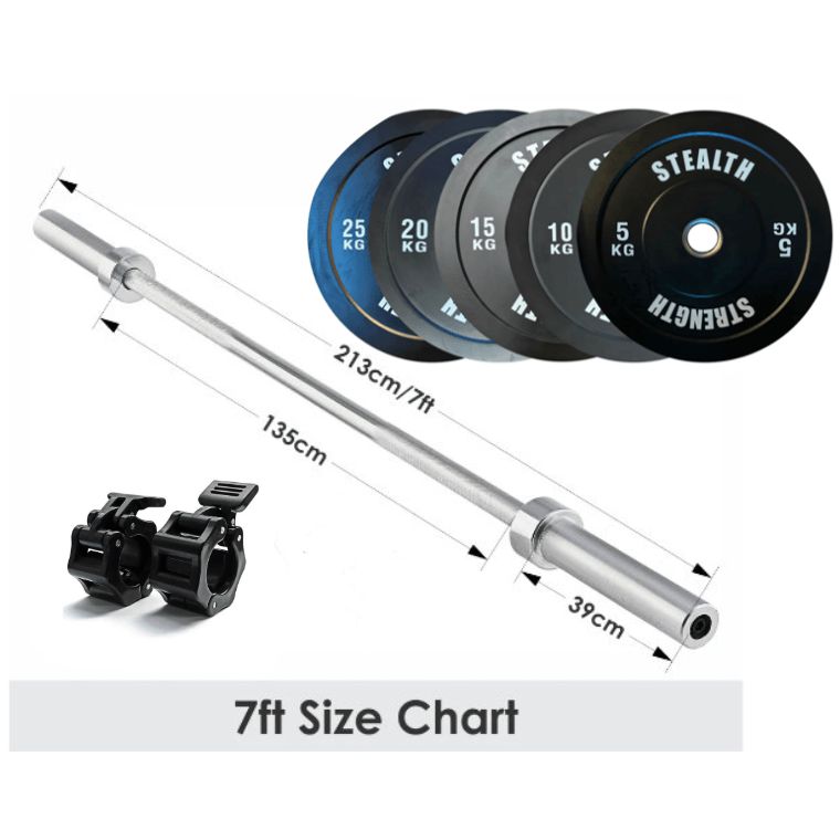 Olympic 2" Barbell 6ft - 7ft