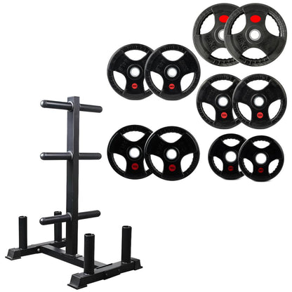 Olympic Weight Plate & Bar Stand