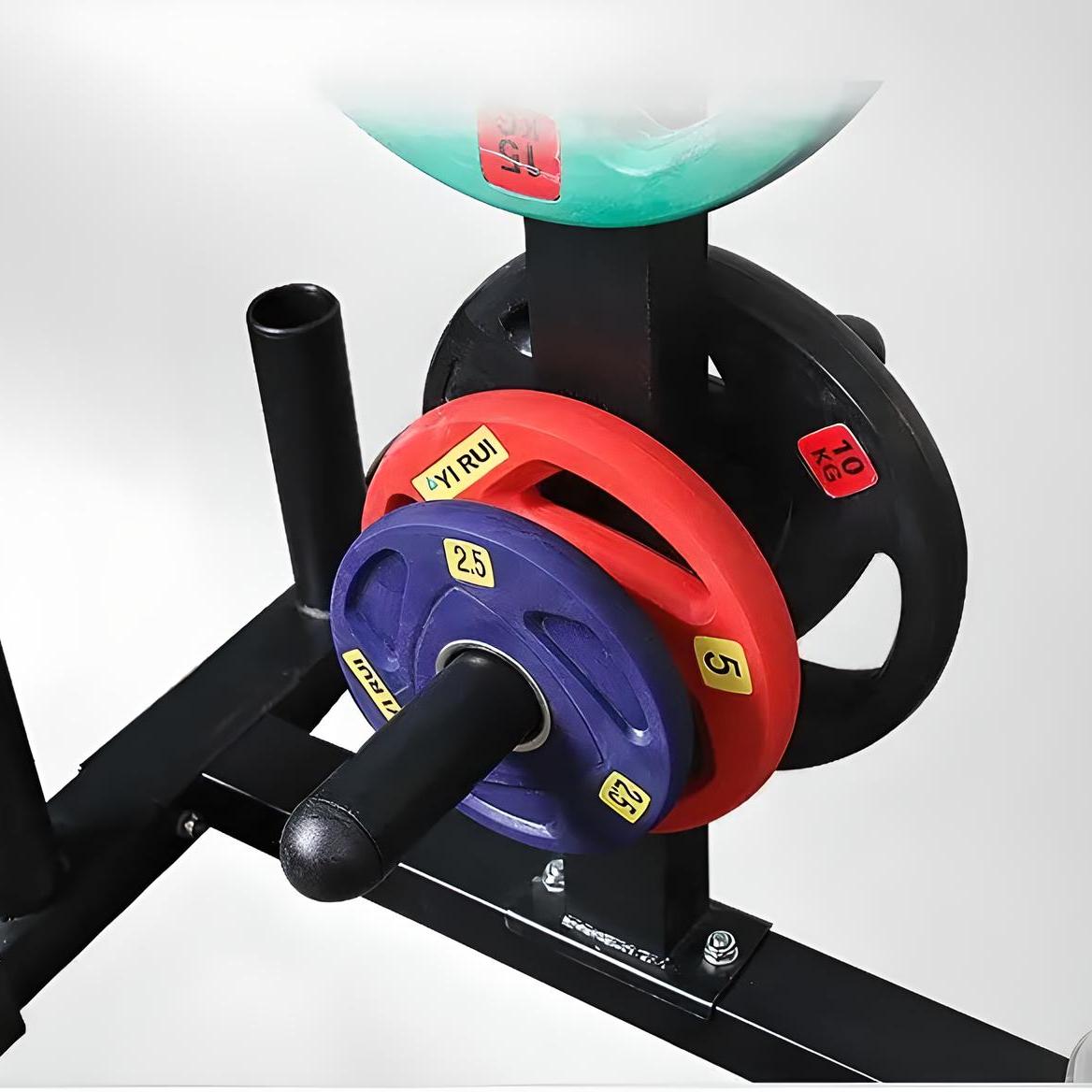 Olympic Weight Plate & Bar Stand