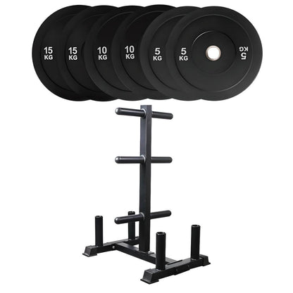 Olympic Weight Plate & Bar Stand