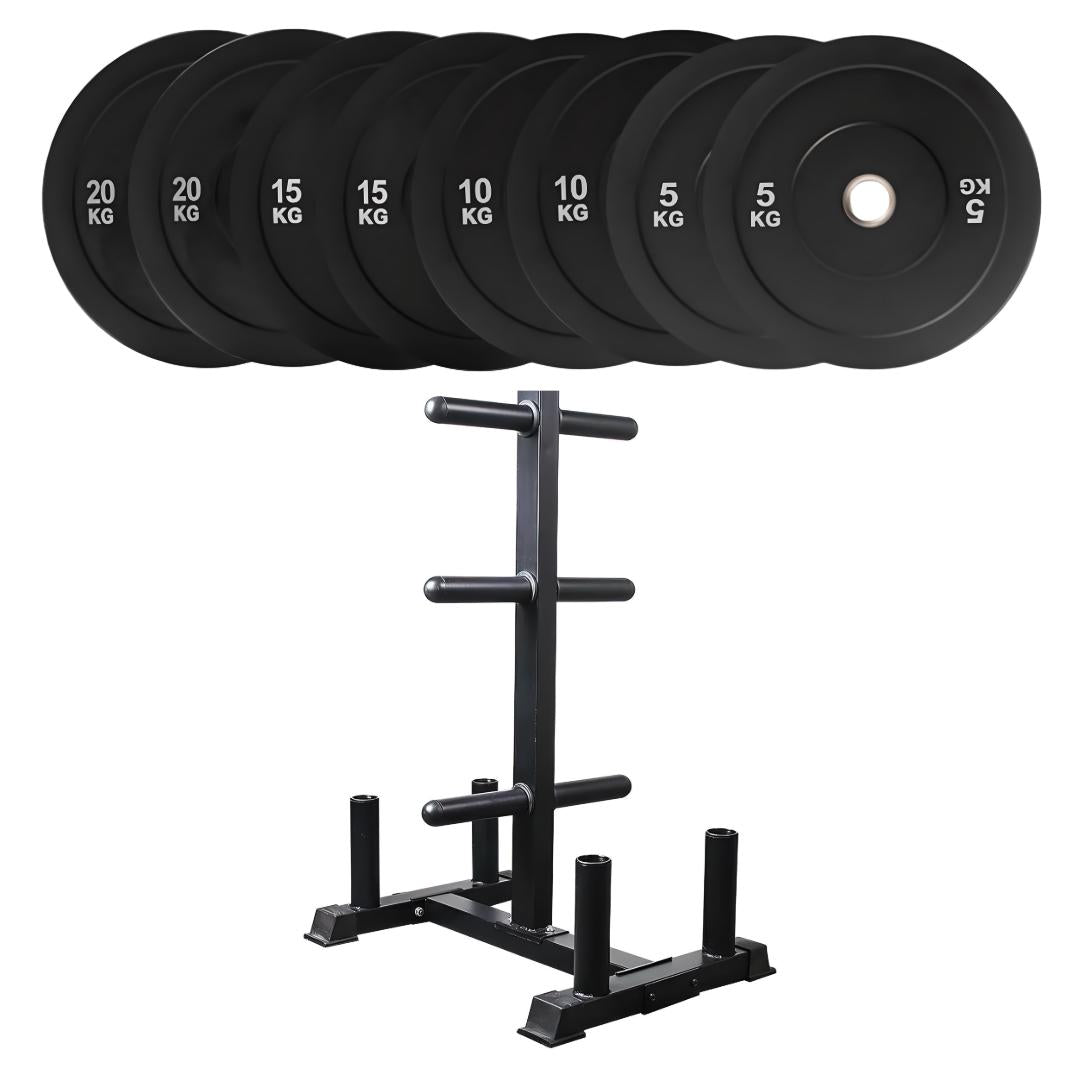 Olympic Weight Plate & Bar Stand