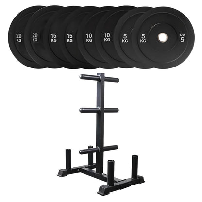 Olympic Weight Plate & Bar Stand