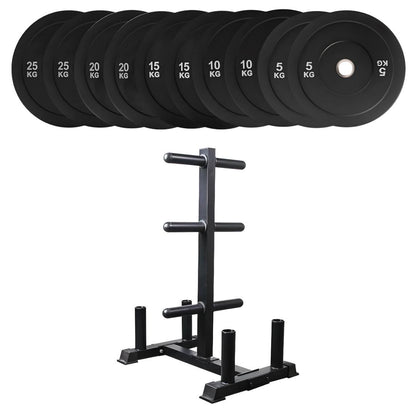 Olympic Weight Plate & Bar Stand
