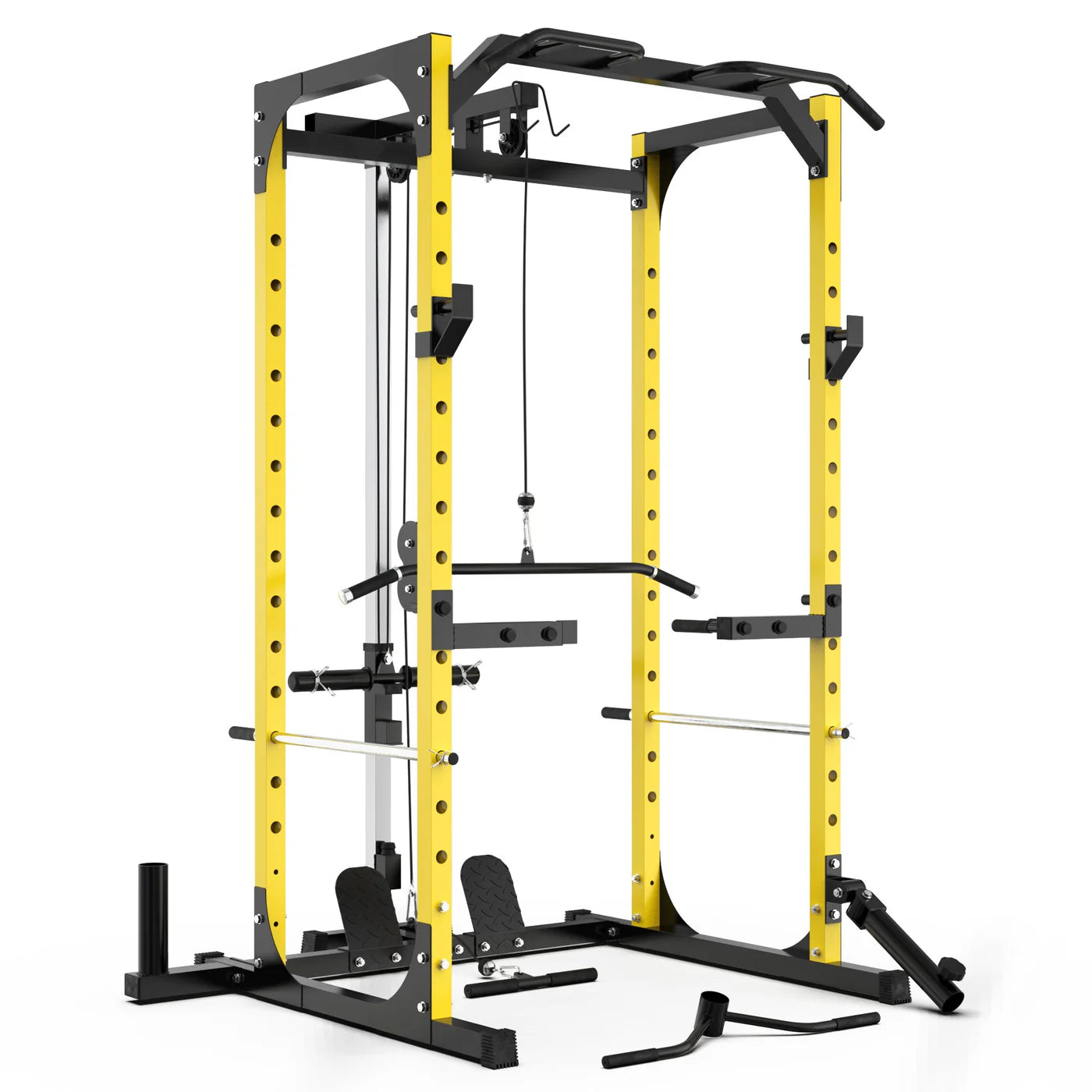 Power Cage with Cable Pulley