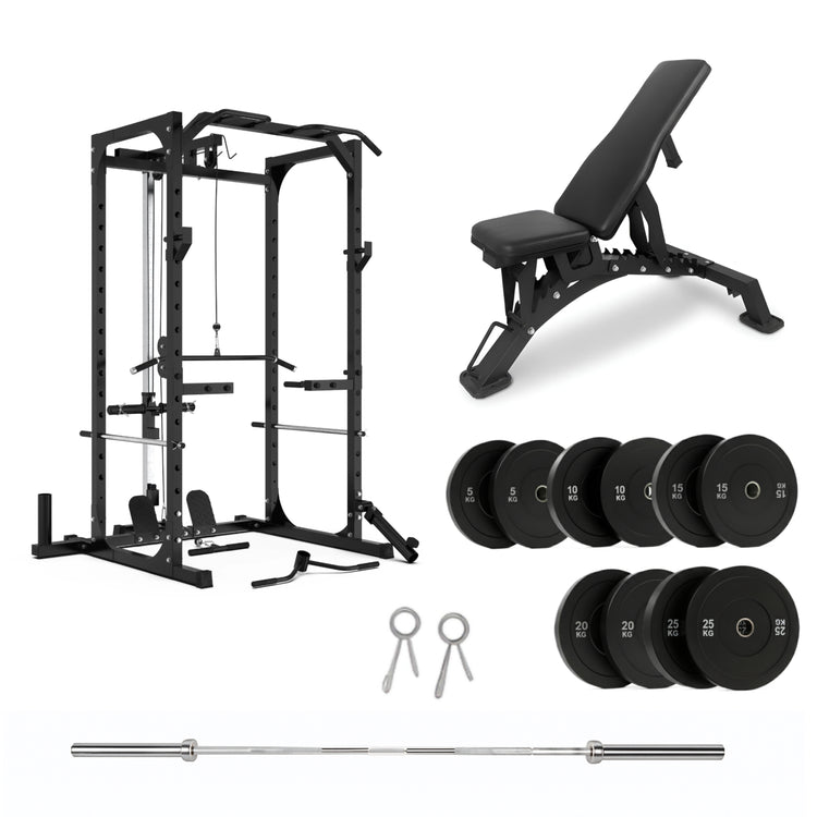 Power Cage with Cable Pulley