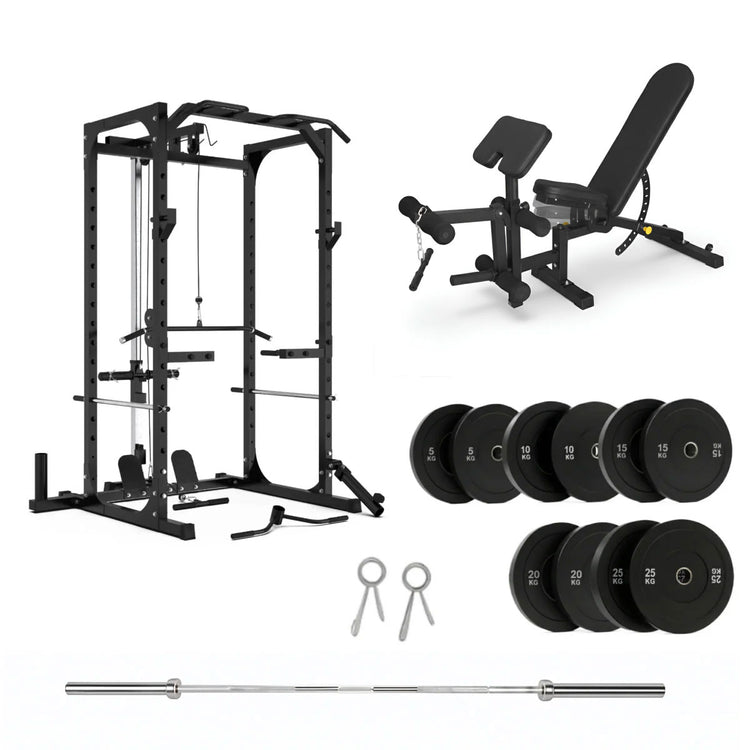 Power Cage with Cable Pulley
