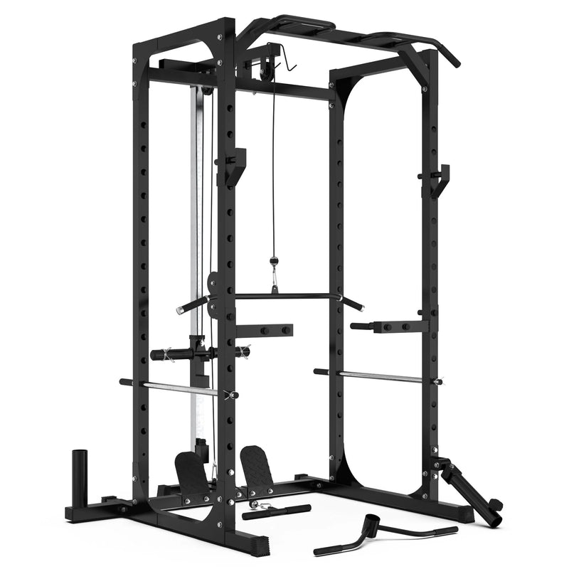 Power Cage with Cable Pulley