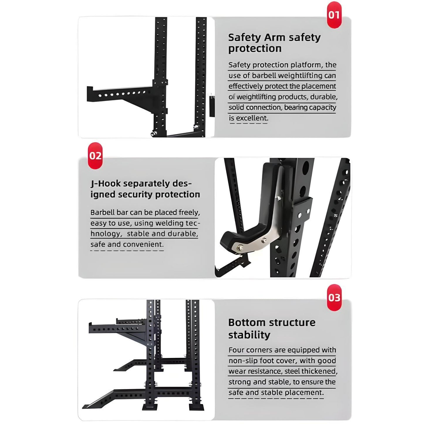 Power Rack Thick Frame